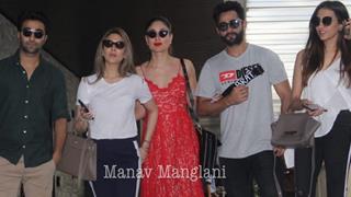 Kareena is redefining HOTNESS in her Red Dress on her Lunch Date