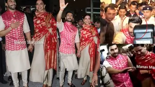 Ranveer JUMPS in to PROTECT Deepika as they get MOBBED Thumbnail