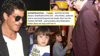 SRK's REQUEST to Amitabh after AbRam thought he is his Grandfather Thumbnail