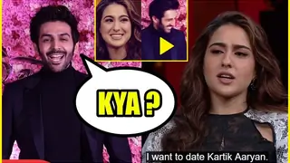 Kartik Aaryan had the BEST REACTION when asked about Sara's CONFESSION Thumbnail