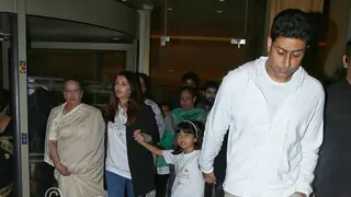 PHOTOS: Aishwarya, Abhishek and Aaradhya step out for a family dinner Thumbnail