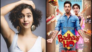 Sanya Malhotra overwhelmed with Joy for Badhaai Ho!