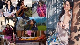 Sara Ali Khan shares some ADORABLE BTS pics from the sets of Kedarnath