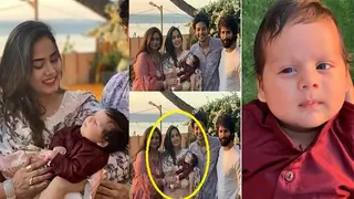 This UNSEEN photo of Zain Kapoor CUDDLED UP in Mira's Arm is ADORABLE Thumbnail