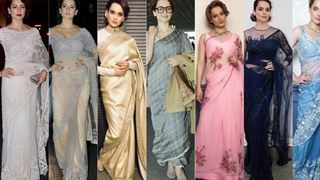 I feel more free, feminine in saris: Kangana Ranaut