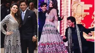 Shah Rukh Khan REACTS to dancing with wife Gauri at Ambani's bash Thumbnail
