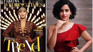 Sanya Malhotra nailed the bridal look on the new magazine cover!