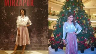 #Stylebuzz:Harshita Gaur OR Urvashi Rautela: Who Wore the Metallic Skirt Better? Thumbnail