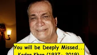 Kader Khan PASSES AWAY... Thumbnail