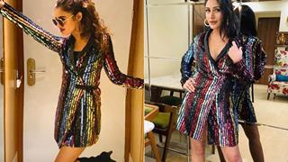 Stylebuzz:The Cost of The Rainbow Dress of Surbhi Chandna-Yuvika Chaudhary is Less Than a Goa Trip