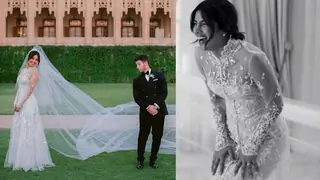 Priyanka was AMAZED on trying her Wedding Gown for First Time: VIDEO Thumbnail