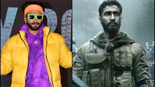 Ranveer Singh gives a SHOUT OUT to Vicky Kaushal starrer URI!