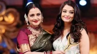 THIS video of Aishwarya, Rekha hugging and posing together is must-see Thumbnail
