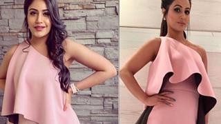 Surbhi Chandna Or Hina Khan Who Wore This Pink Designer Dress Better?