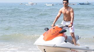 Arjun Bijlani learns to ride a Jet Ski for Ishq Mein Marjawan