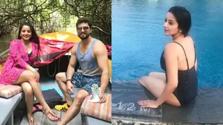 Monalisa's Srilankan Getaway with hubby Vikrant Singh; Doesn't she SIZZLES in swimsuit? Thumbnail