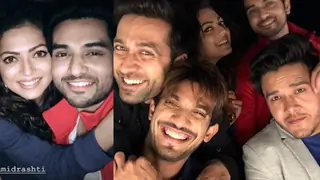 Shakti Arora, Drashti Dhami, Nakuul Mehta and Arjun Bijlani PARTYING together! Thumbnail