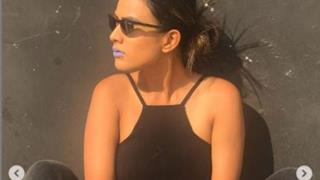 #Stylebuzz: Nia Sharma ROCKS a Crazy Lip Color Like a Boss !