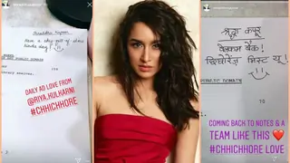 Shraddha Kapoor receives a SPECIAL welcome note from Team Chhichhore thumbnail