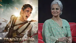 Proud of Kangana for making 'Manikarnika': Waheeda Rehman
