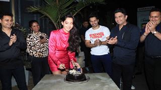 Nora Fatehi Celebrates her Birthday with Bhushan Kumar and Others