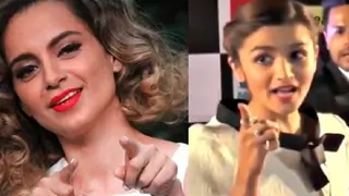Alia wants to TAKE Kangana on FACE VALUE and NOT go around the BUSH Thumbnail