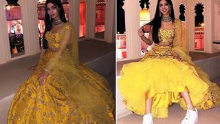 PHOTO: Khushi Kapoor oozes GLAMOUR and ROYALTY in a yellow ensemble Thumbnail