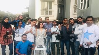 Sanya Malhotra Celebrates her Birthday with Paparazzi