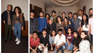 Sanya Malhotra met Real-Life CA students at Screening of 'Photograph'