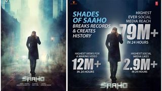 Shades of Saaho chapter 2 attains highest social media reach!