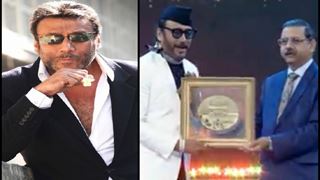 Jackie Shroff honored with a SPECIAL recognition award!