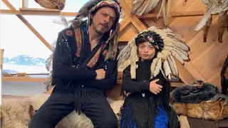 Shah Rukh Khan - AbRam Khan show off their SWAG in this photo Thumbnail