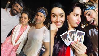 Shraddha Kapoor celebrates Holi with Street Dancer team