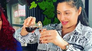 Surbhi Chandna 'Culinary Experiments' in a cafe!
