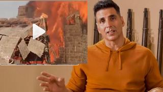 WHAT HAPPENED when Kesari's set was BURNT in the middle of the shoot?