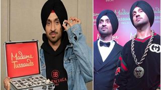 Diljit UNVEILS his Wax Figure at Madame Tussauds Delhi