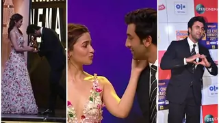 VIDEO: Alia Bhatt breaks down in tears post boyfriend Ranbir's Speech! Thumbnail
