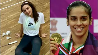 Parineeti binging on Saina Nehwal's badminton videos Thumbnail