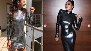 #STYLESPIRATION: Benafsha's glittery outfit reminds us of Sonakshi Sinha's disco ball gown