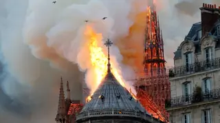 #NotreDameFire: Television Celebs MOURN After Massive Fire Ravages Cathedral in France Thumbnail