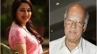 #FilmyFriday: Madhuri Dixit REMINISCES working with Rajkumar Barjatya.