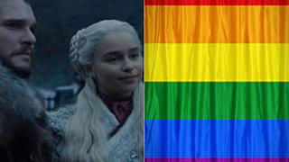 The premiere of 'Game Of Thrones' TOPPED the 1st week of Nielsen's LGBTQ rating report card!