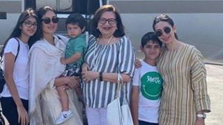 Taimur joins mumma Kareena for his Nani Babita Kapoor's Bday lunch Thumbnail