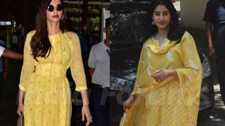 Sonam Or Janhvi, Which Kapoor Girl Is Rocking This Yellow?