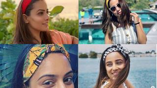 #SATURSLAY: Hina Khan, Srishty Rode, Anita Hassanandani and Surbhi Chandna are slaying in cute headbands