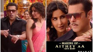 Check out the BTS of Salman Khan's Bharat wedding song Aithey Aa