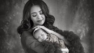 Surveen Chawla shares her Baby Daughter Eva's First Picture and it is too Adorable