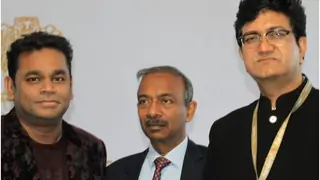 A. R. Rahman, Prasoon Joshi at the India Pavilion inauguration at Cannes Thumbnail