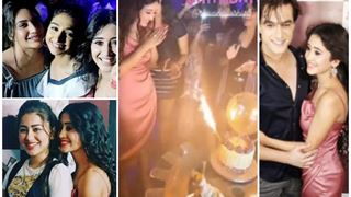 PICS-VIDEOS: Shivangi Joshi celebrates her 21st birthday with Mohsin Khan, Surbhi Chandna & others!