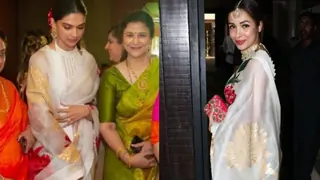 Malaika Arora or Deepika Padukone, who is prettier in this Rohit Bal creation?